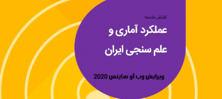 گزارش عملکرد آماری و علم‌سنجی ایران در سال ۲۰۱۹ در پایگاه استنادی وب آو ساینس